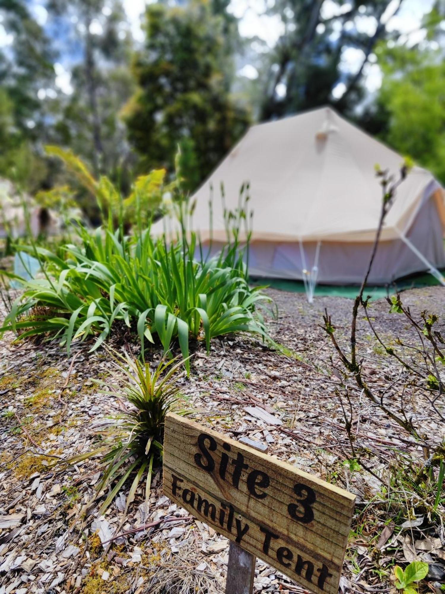 Glamping at Zeehan Bush Camp Bagian luar foto