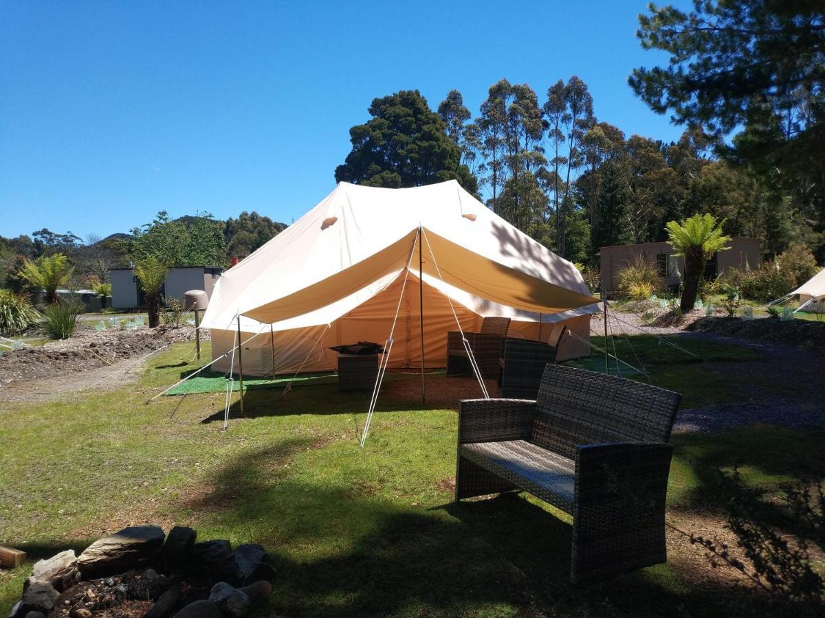 Glamping at Zeehan Bush Camp Bagian luar foto