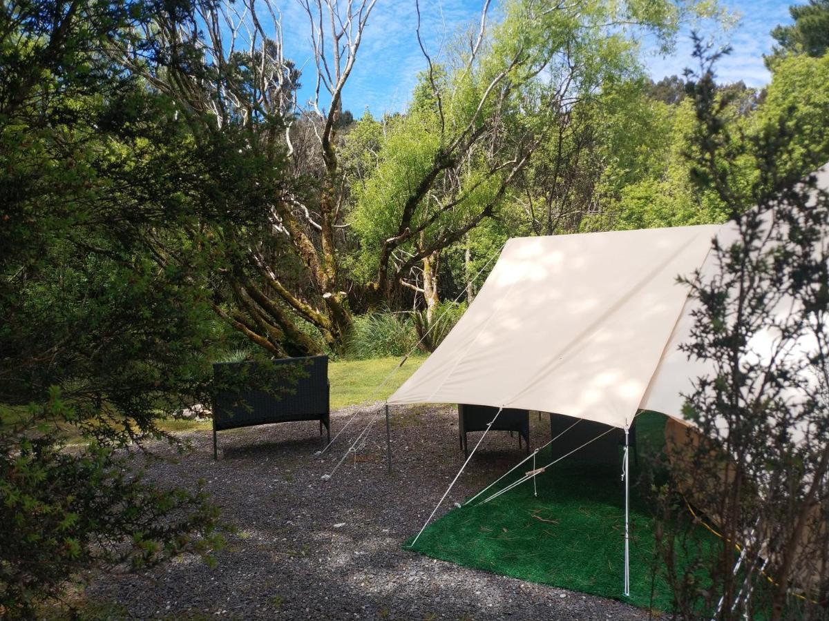 Glamping at Zeehan Bush Camp Bagian luar foto