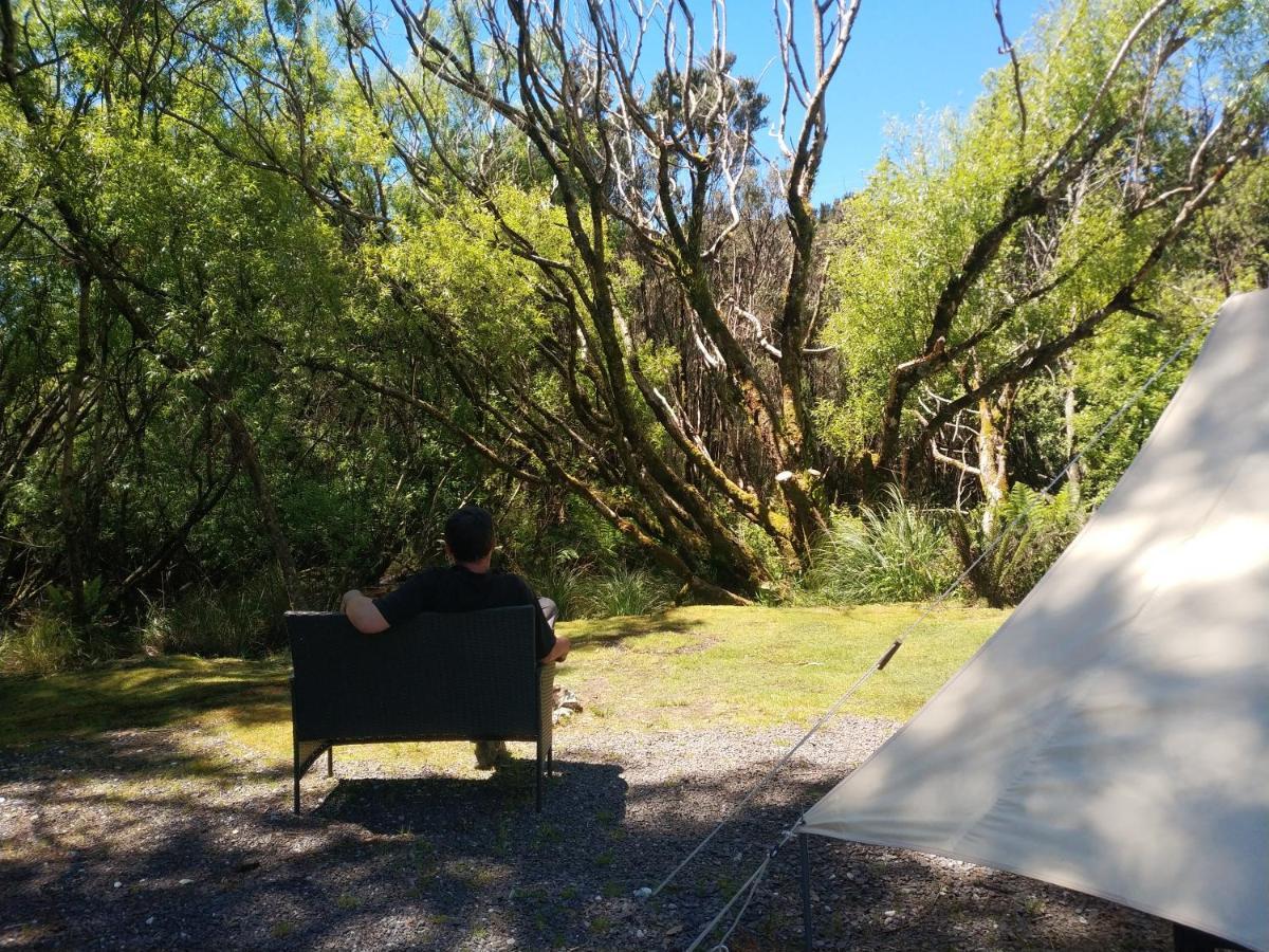 Glamping at Zeehan Bush Camp Bagian luar foto