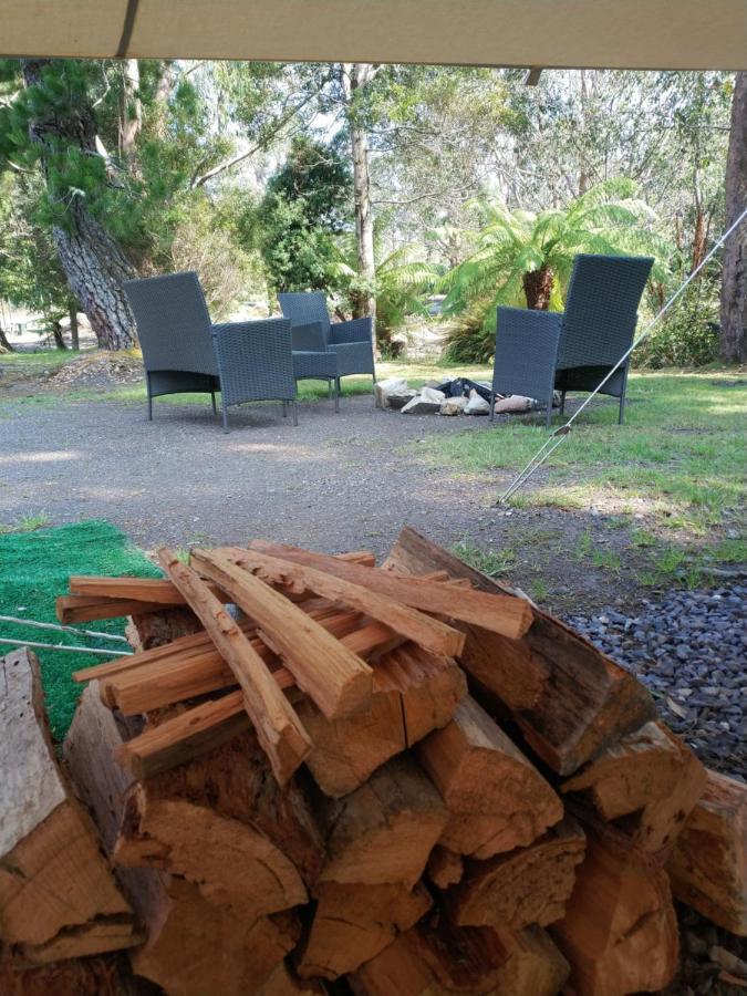 Glamping at Zeehan Bush Camp Bagian luar foto